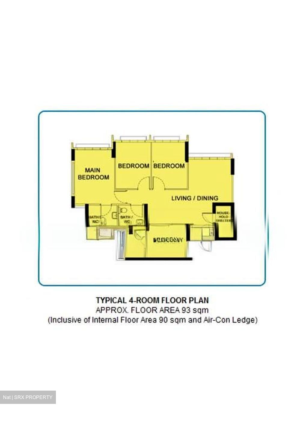 Blk 163A Rivervale Delta (Sengkang), HDB 4 Rooms #588126591